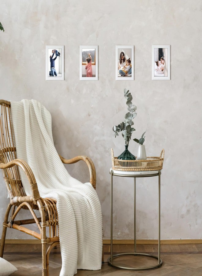 Edenseelake مجموعة إطارات صور إيدنسيلك 4×6، 15 إطارًا أبيض للصور مقاس 4×6 للعرض على الحائط أو الطاولة - Image 4